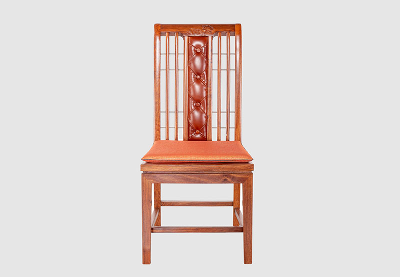 顺义芙蓉榭中式实木餐椅效果图
